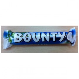 Bounty  bar coconut covered chocolate milk 