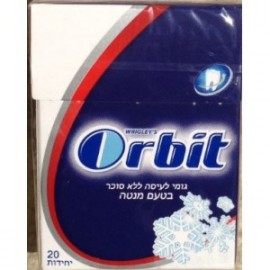 Orbit mint chewing gum sugar-free