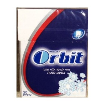 Orbit mint chewing gum sugar-free