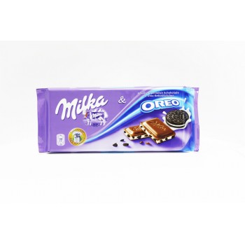 Chocolate alpino de leche con Oreo