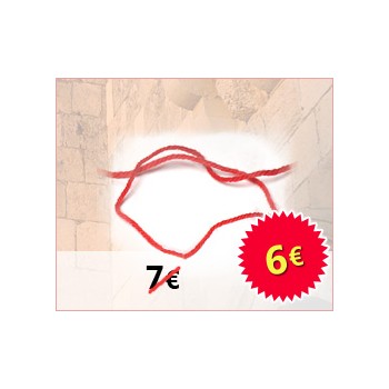 Red string (Kabbalah) - Red thread bracelet Kotel from Jerusalem - ISRAEL