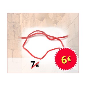 Fils rouges (kabbale) Jerusalem, lot de 5 Fils Rouge "Kotel" Jerusalem - ISRAEL