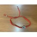 Pulsera roja con Jamsa y ojo contra el mal de ojo 